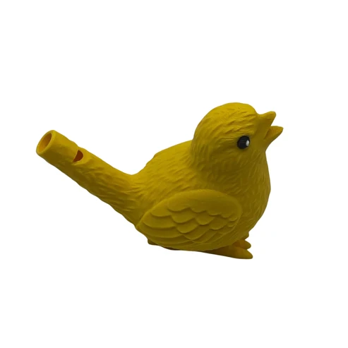 Colour Changing Bird Whistle Yellow Toy | Musical Water Bird Whistle for Kids