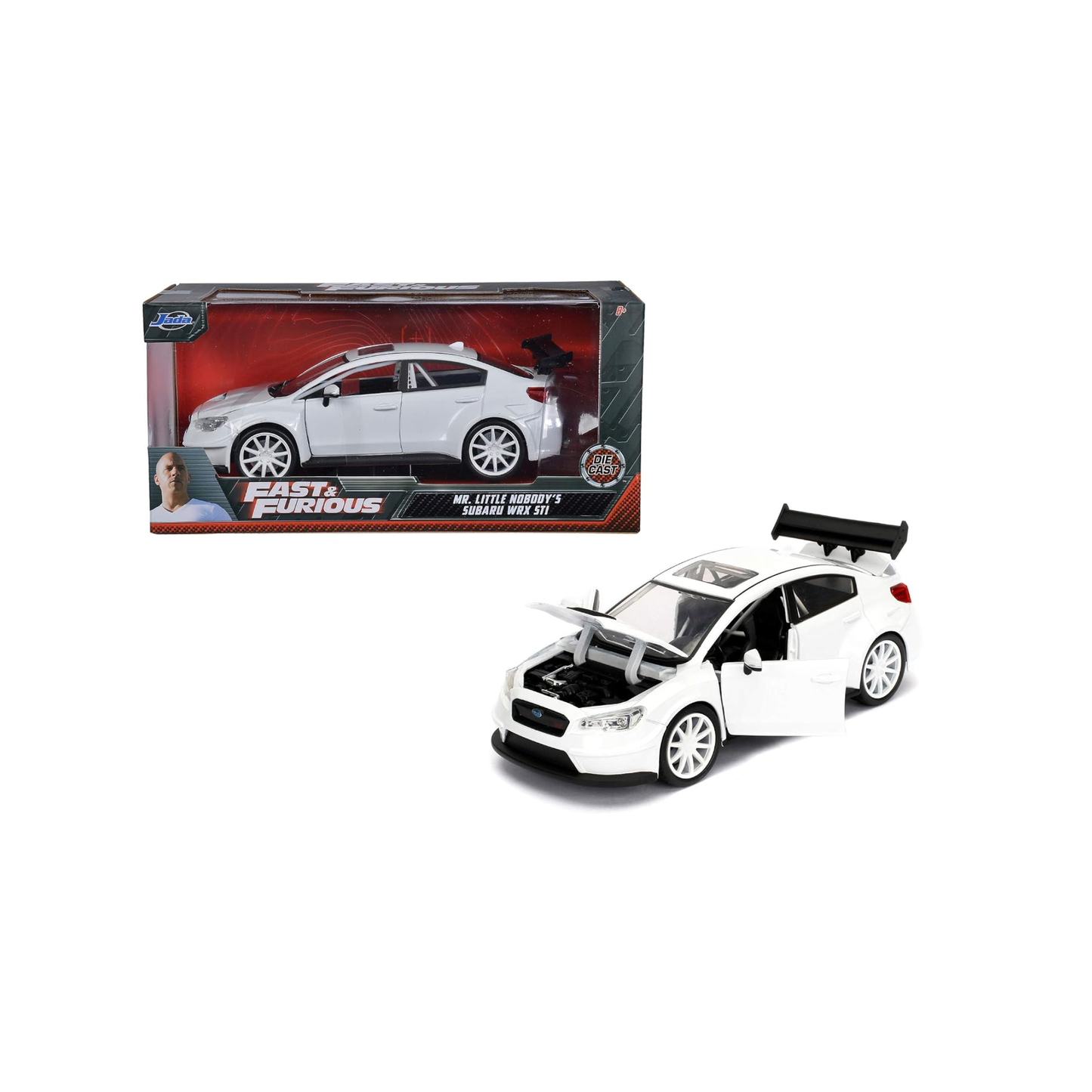 Fast & Furious Little Nobody's Subaru WRX STI 1:24 Scale Die-Cast Vehicle by Jada