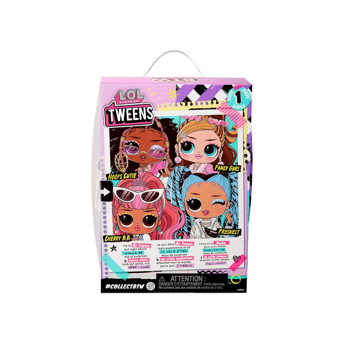 L.O.L. Surprise! Tweens Series 1 Hoops Cutie Fashion Doll – Unboxing Toy with Surprises