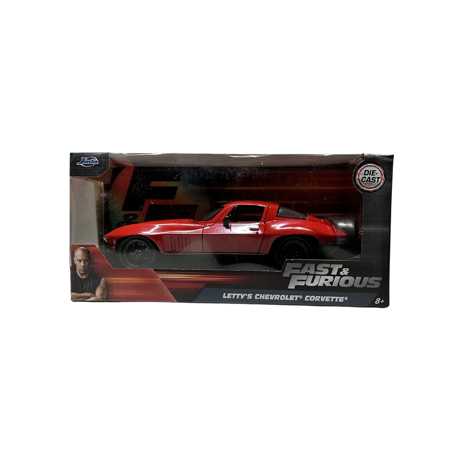 Fast & Furious Letty's Chevrolet Corvette Die-Cast Toy Car Collectible Classic Sports Model