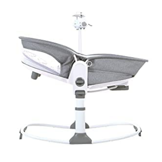 Mastela Deluxe Multi-Functional Bassinet – Premium Comfort in Modern Orange & Grey