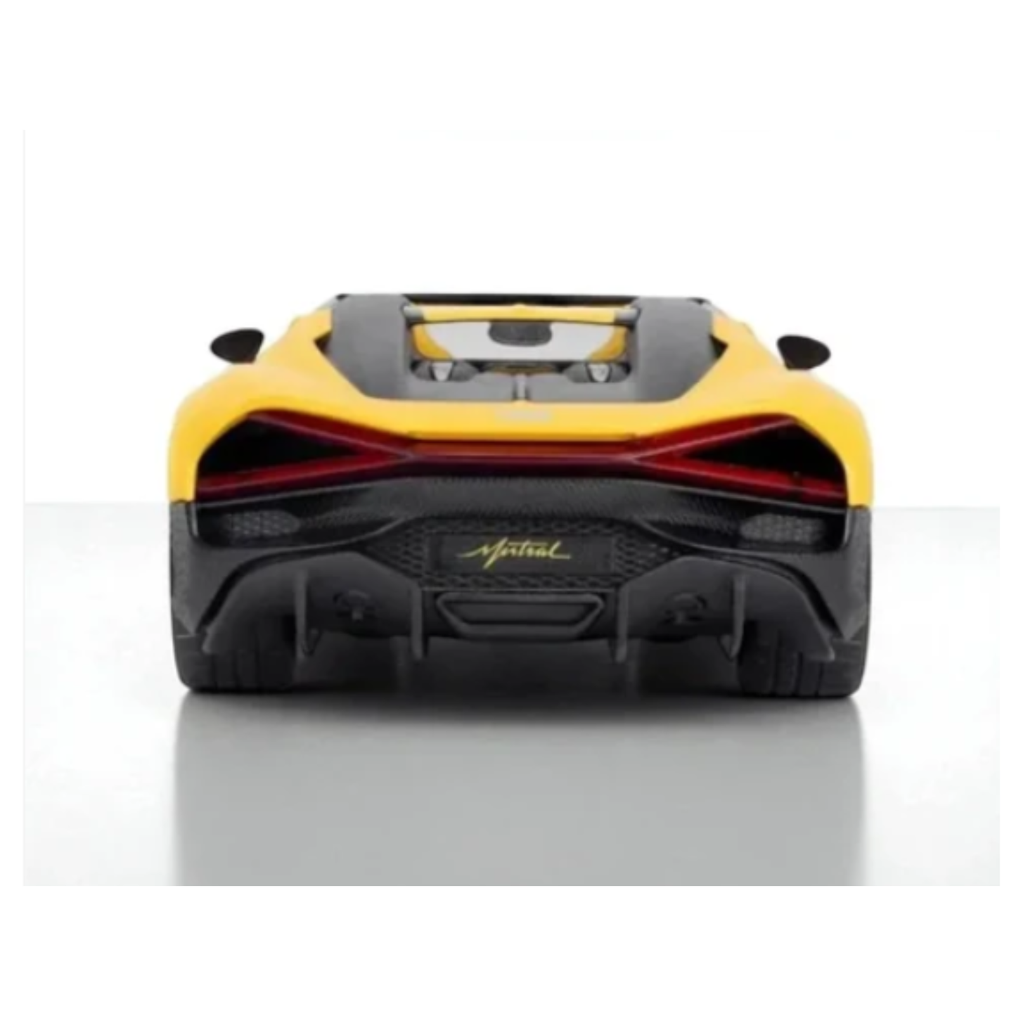 RW Bugatti Mistral 1:32 Scale Die-Cast Model Car (Yellow)