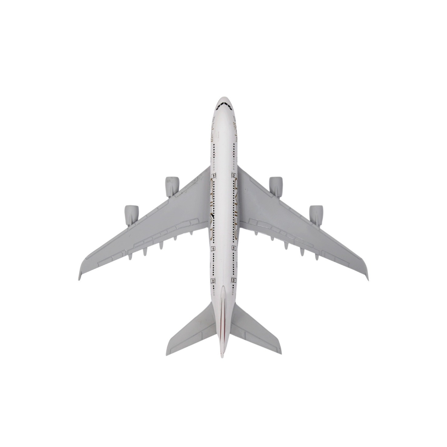 Etihad Airways Die-Cast Airplane Model with Display Stand