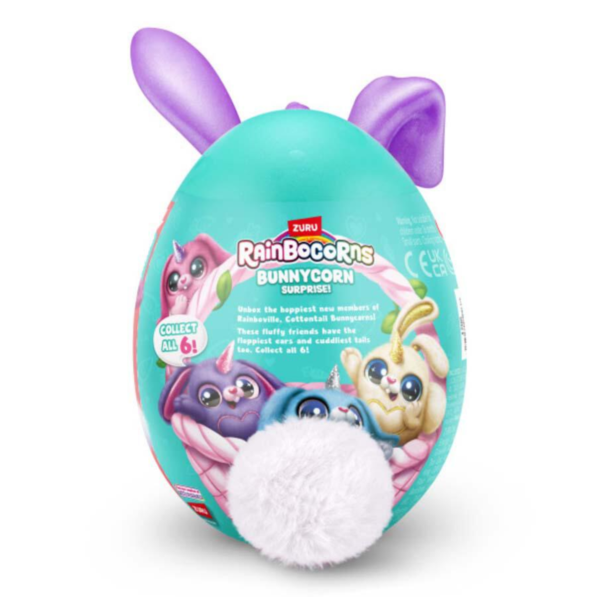 Rainbocorns Bunnycorn Surprise Series 2 Mini – Collectible Soft Plush Toy by ZURU (Assorted)
