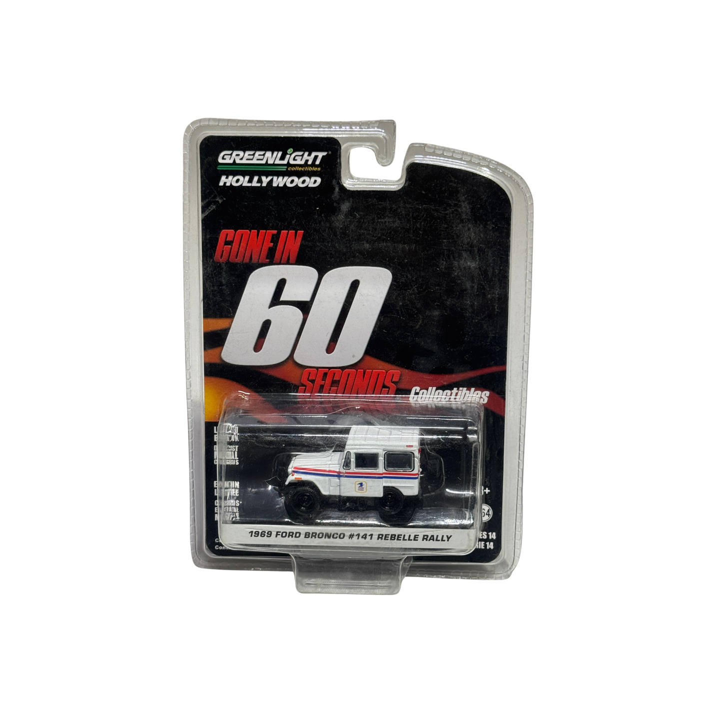 1969 Ford Bronco #141 | Rebelle Rally - Hollywood Series - GreenLight 1:64 Scale