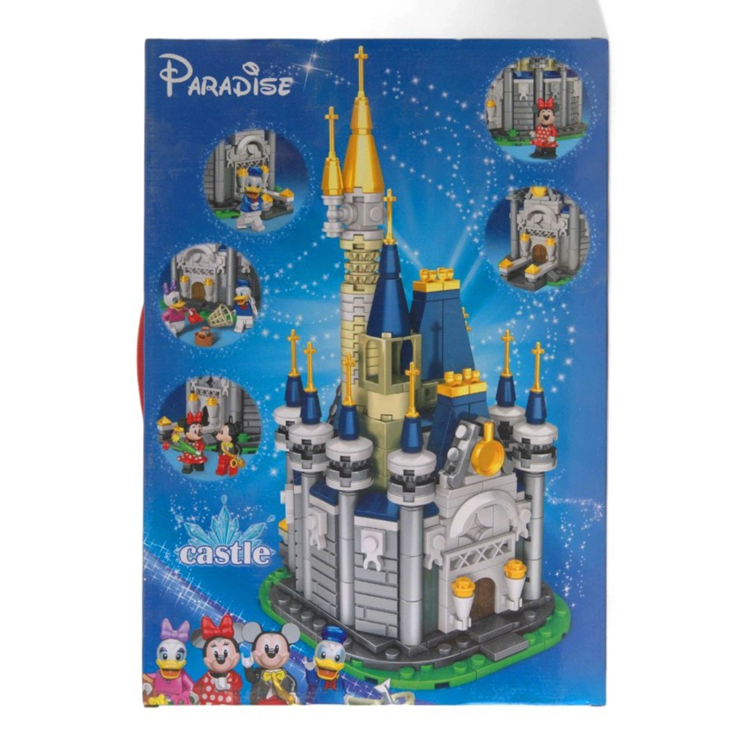 Disney Paradise Castle Mickey Mouse and Friends Building Blocks 556 Pieces