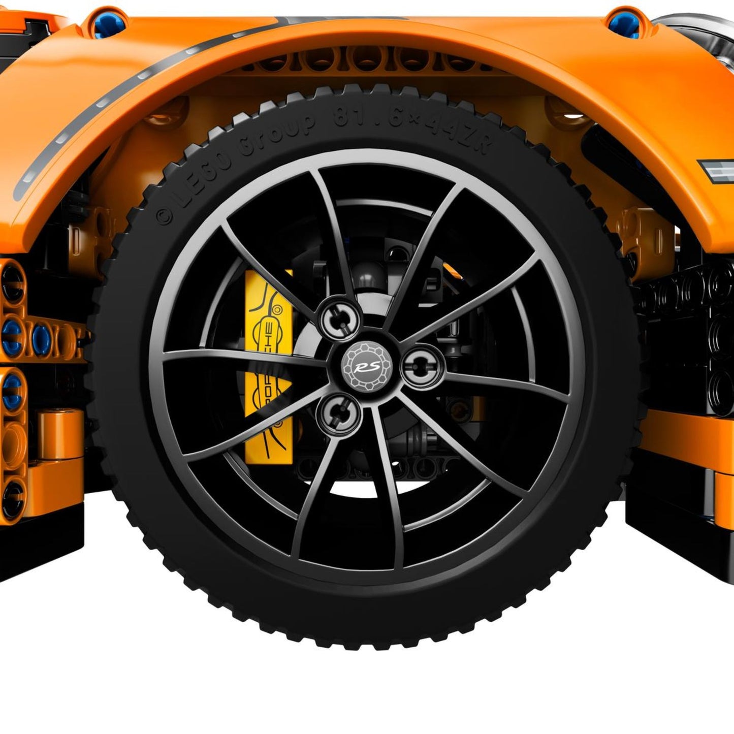 Porsche 911 GT3 RS - Technic Supercar Building Kit (1:8 Scale, 2728 Pieces) - Decool Edition