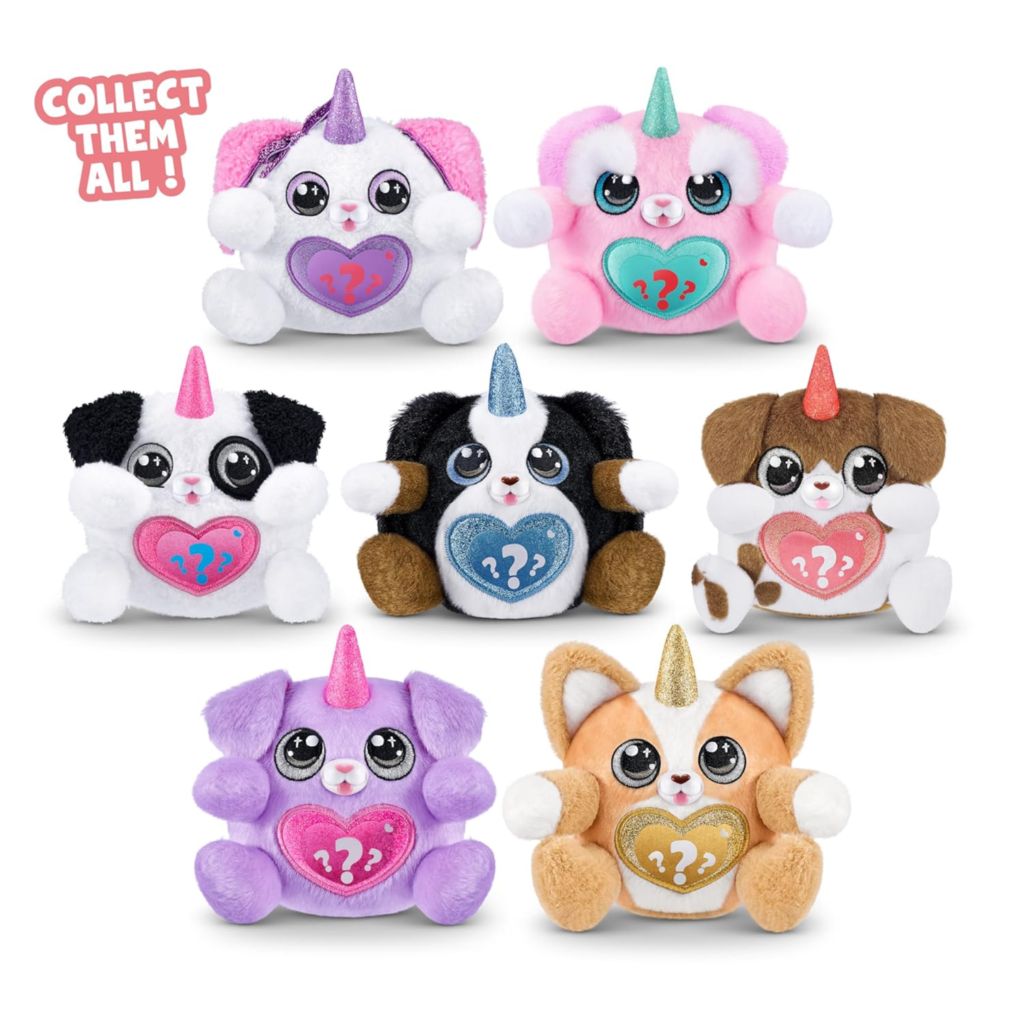 Rainbocorns Puppycorn Brown Dalmatian Scent Surprise – Scented Plush Toy with Surprise Accessories