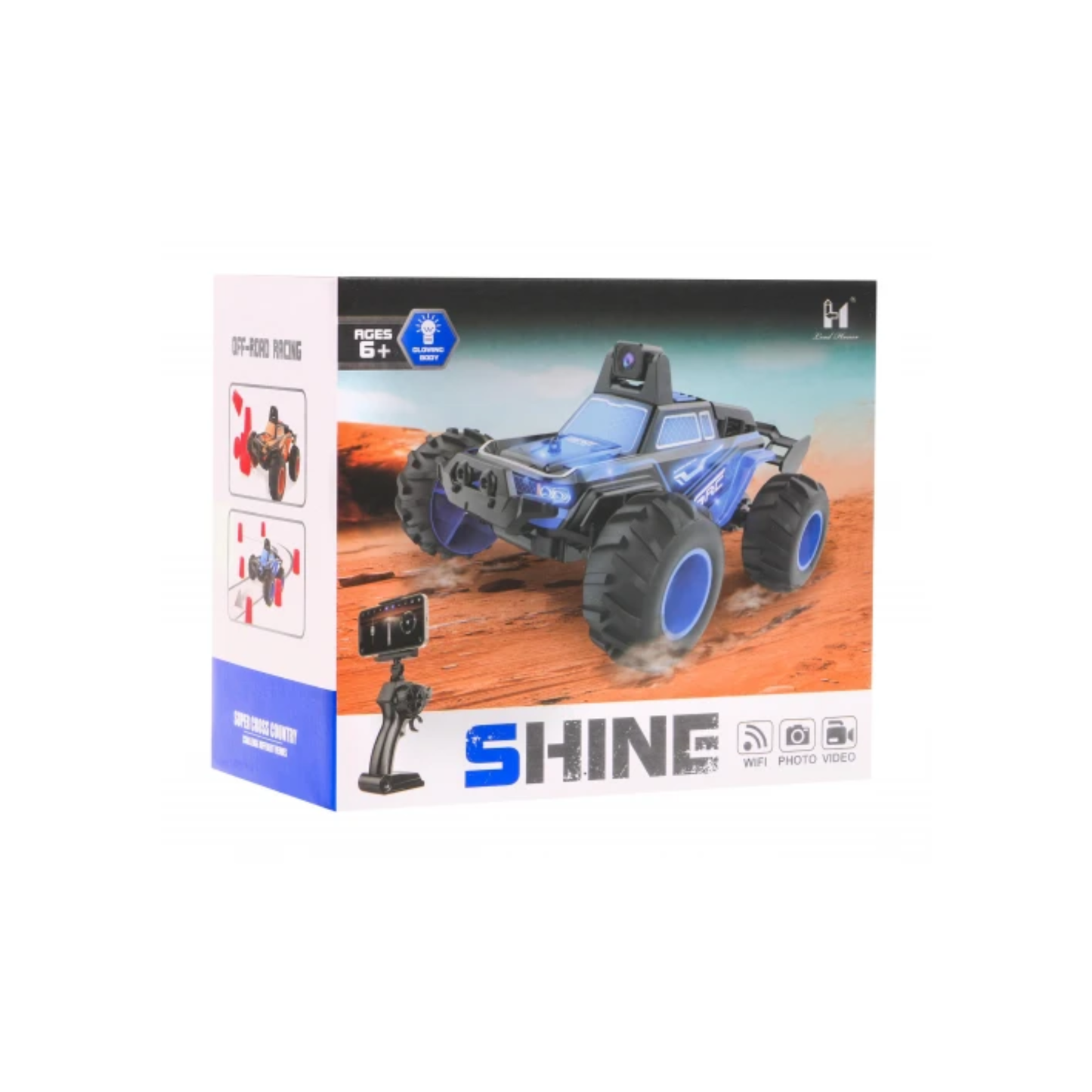 Lead Honor Shine Off-Road Racing Remote Control Car with Camera (LH-C036W)