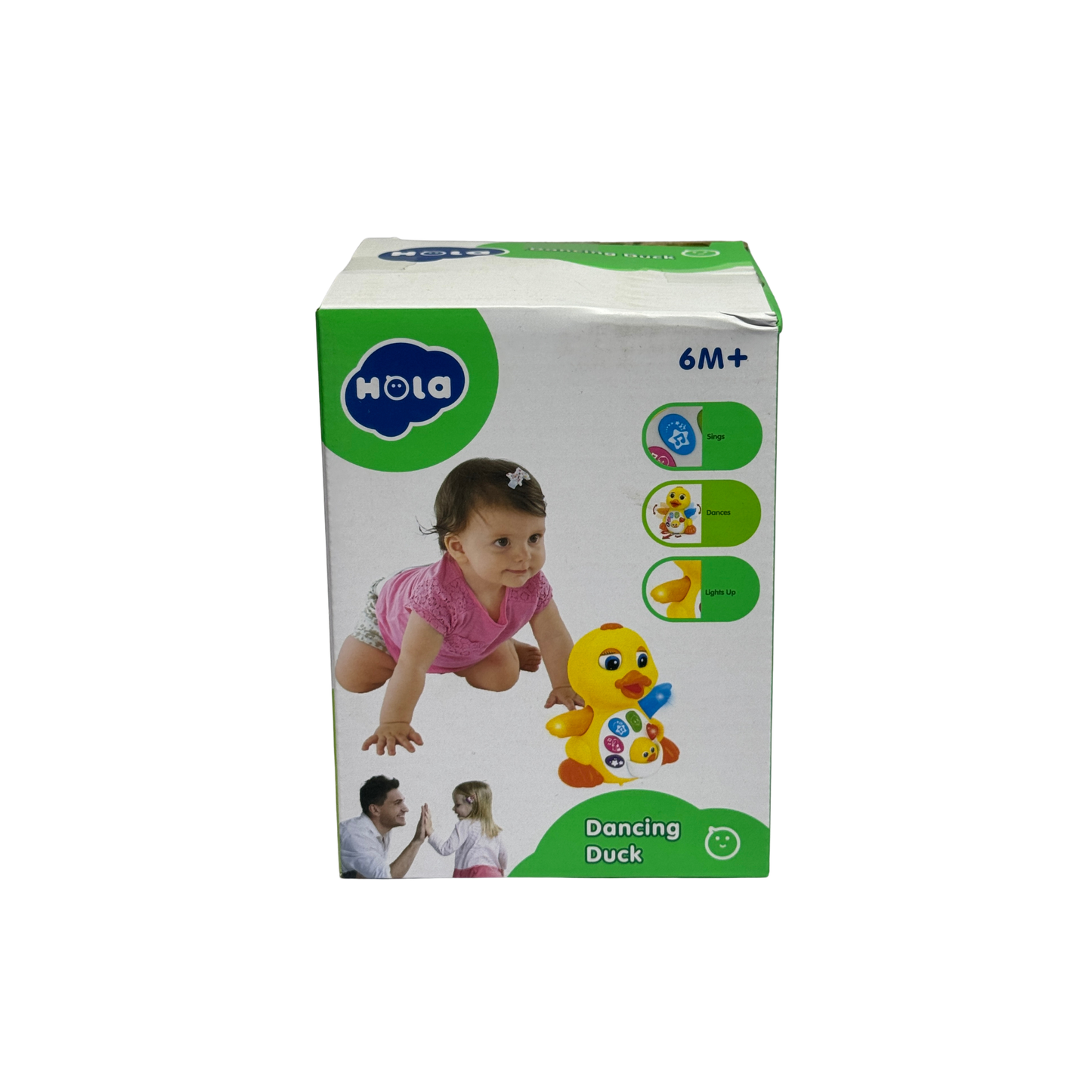 Hola Dancing Duck Musical Toy – Interactive Lights, Songs & Dance for Babies