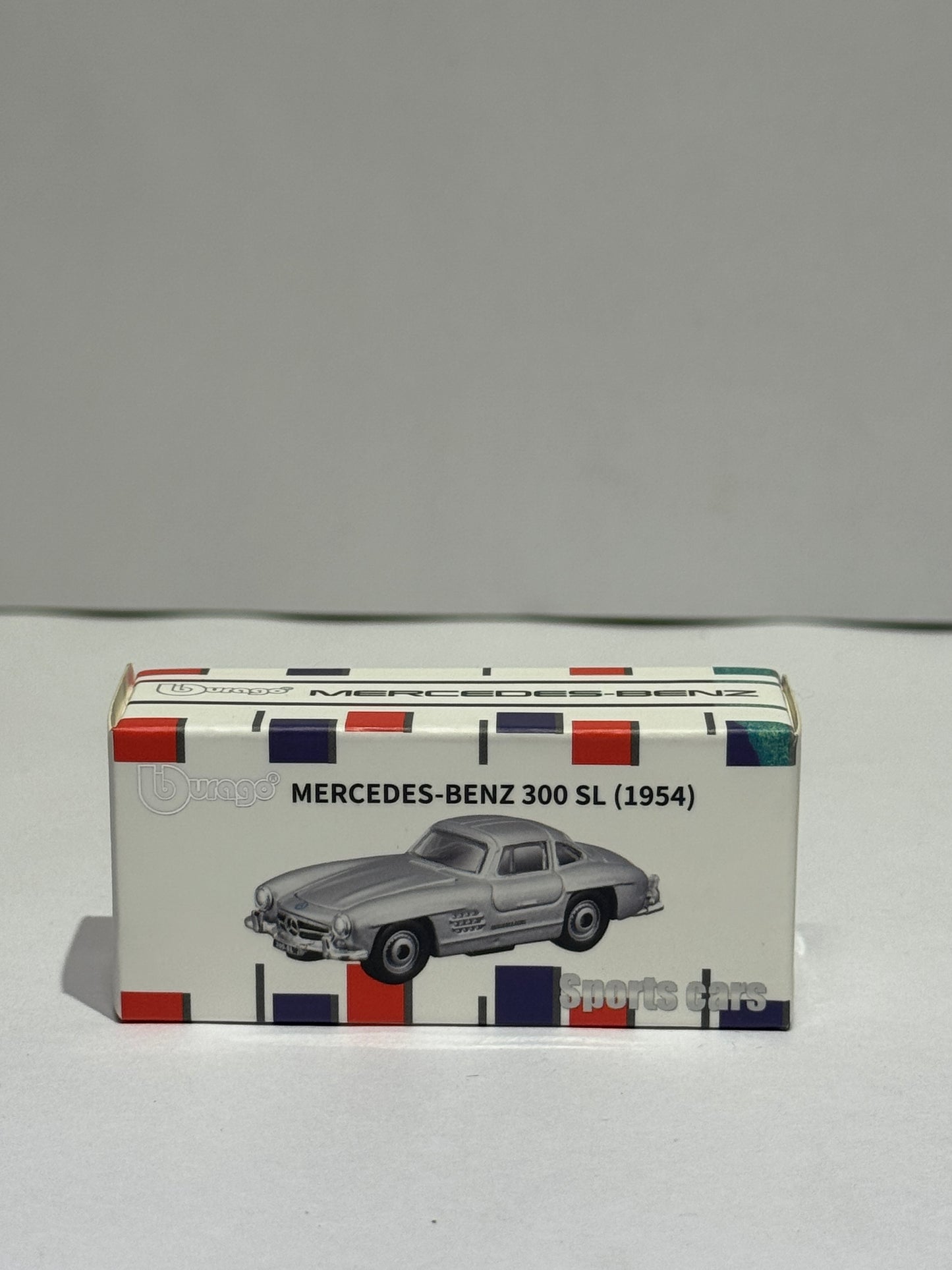 1954 Mercedes-Benz 300 SL Grey Die-Cast Model Car | Premium Classic Sports Car Collectible Toy