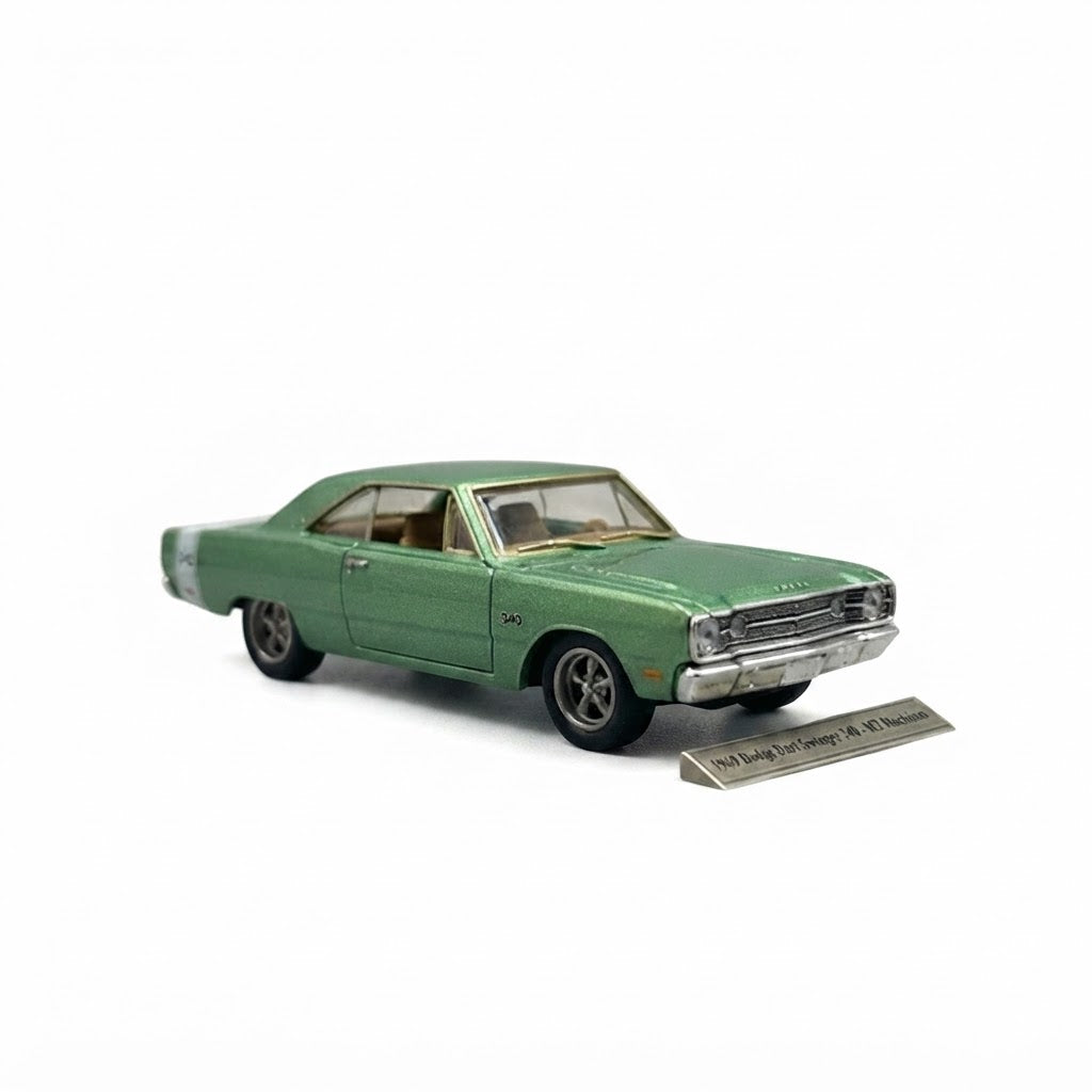 1969 Dodge Dart Swinger 340 – Classic Green Muscle Car Collectible