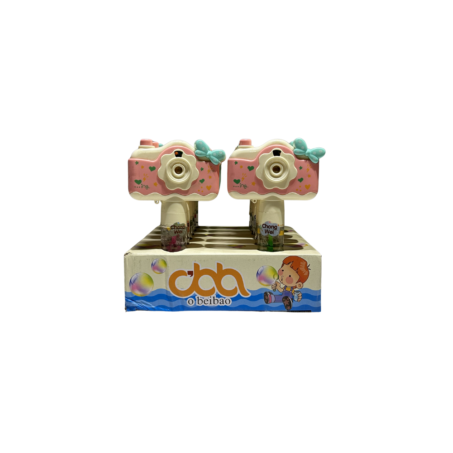 Kids Bubble Camera Toy – Cute Bubble Blower Camera Wand for Children