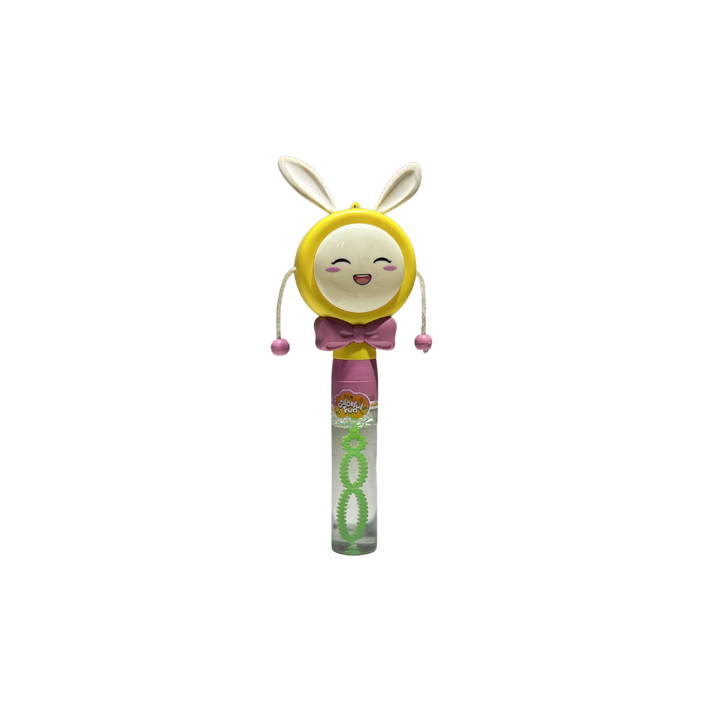 Cute Bunny Bubble Wand Toy for Kids – Automatic Bubble Maker with Soap Solution Tube