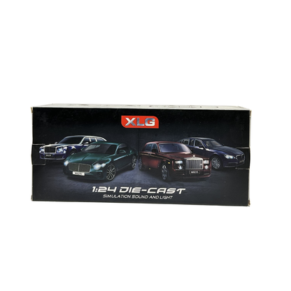 Luxury Die-Cast Model Car with Sound & Light Effects – 1:24 Scale | XLG