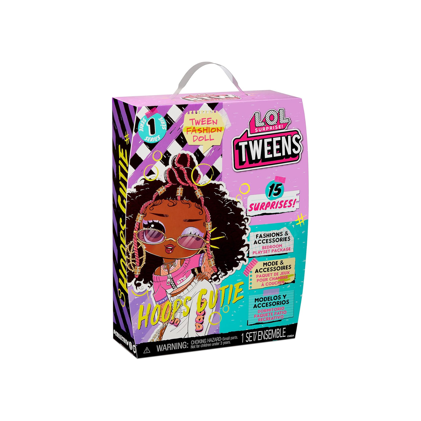 L.O.L. Surprise! Tweens Series 1 Hoops Cutie Fashion Doll – Unboxing Toy with Surprises