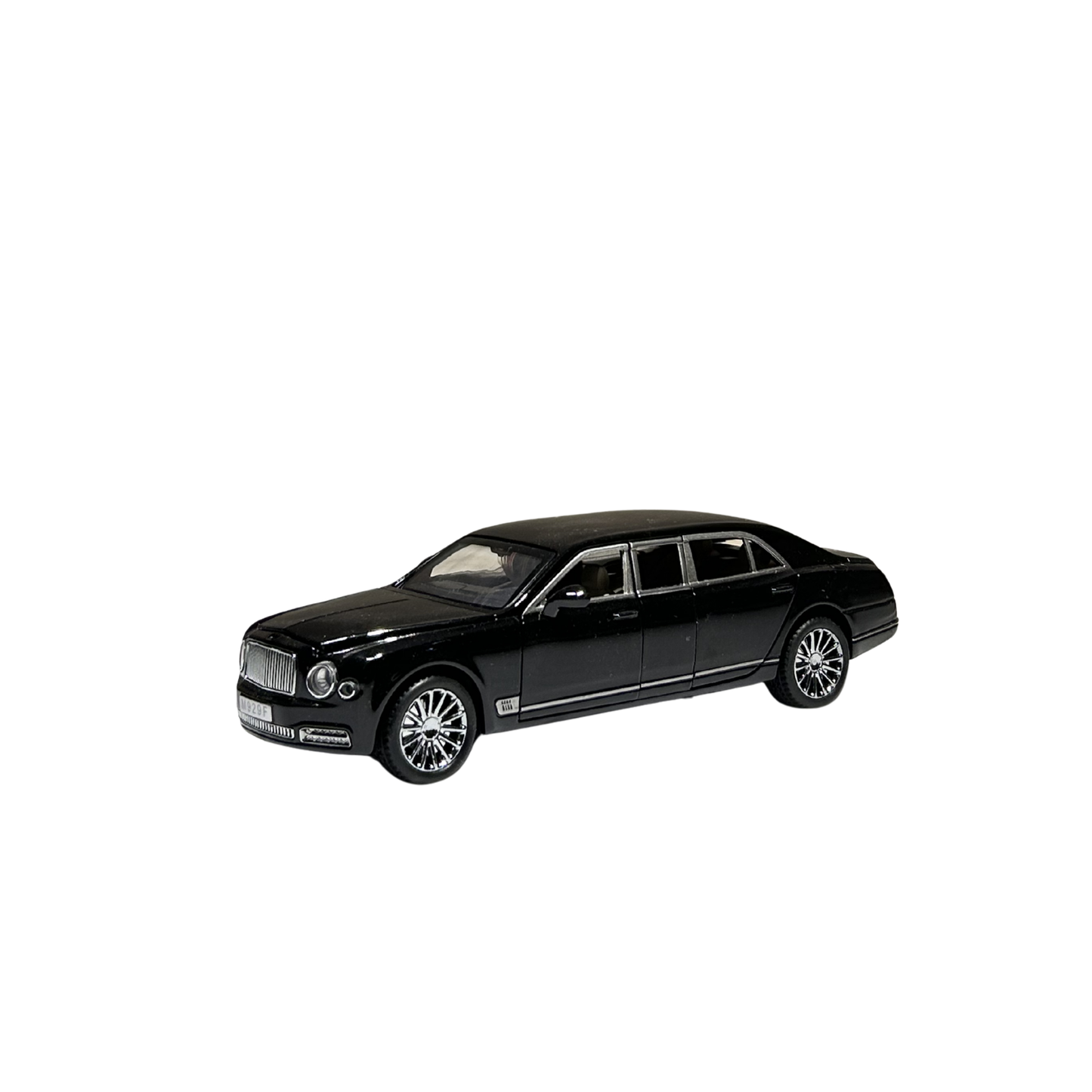 Luxury Black Limousine 1:24 Scale Die-Cast Model Car with Sound & Light Effects