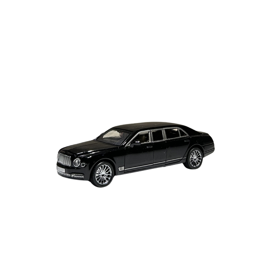 Luxury Black Limousine 1:24 Scale Die-Cast Model Car with Sound & Light Effects