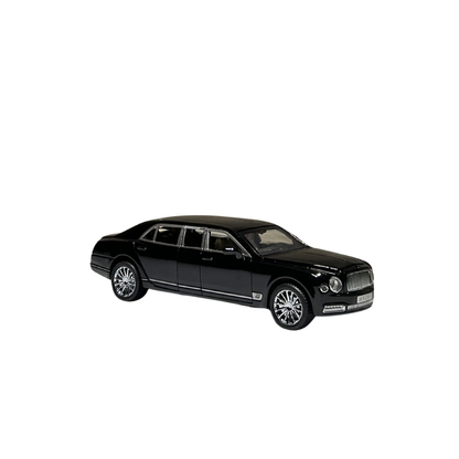 Luxury Black Limousine 1:24 Scale Die-Cast Model Car with Sound & Light Effects