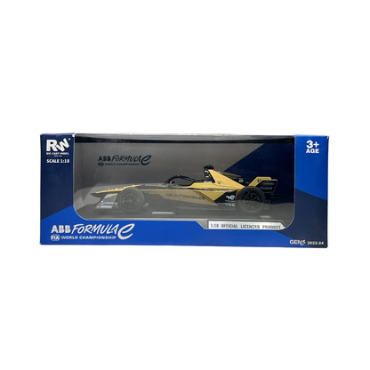 ABB Formula E Gen3 DS Automobiles Race Car 1:18 Scale Die-Cast Model – Official Licensed Collectible