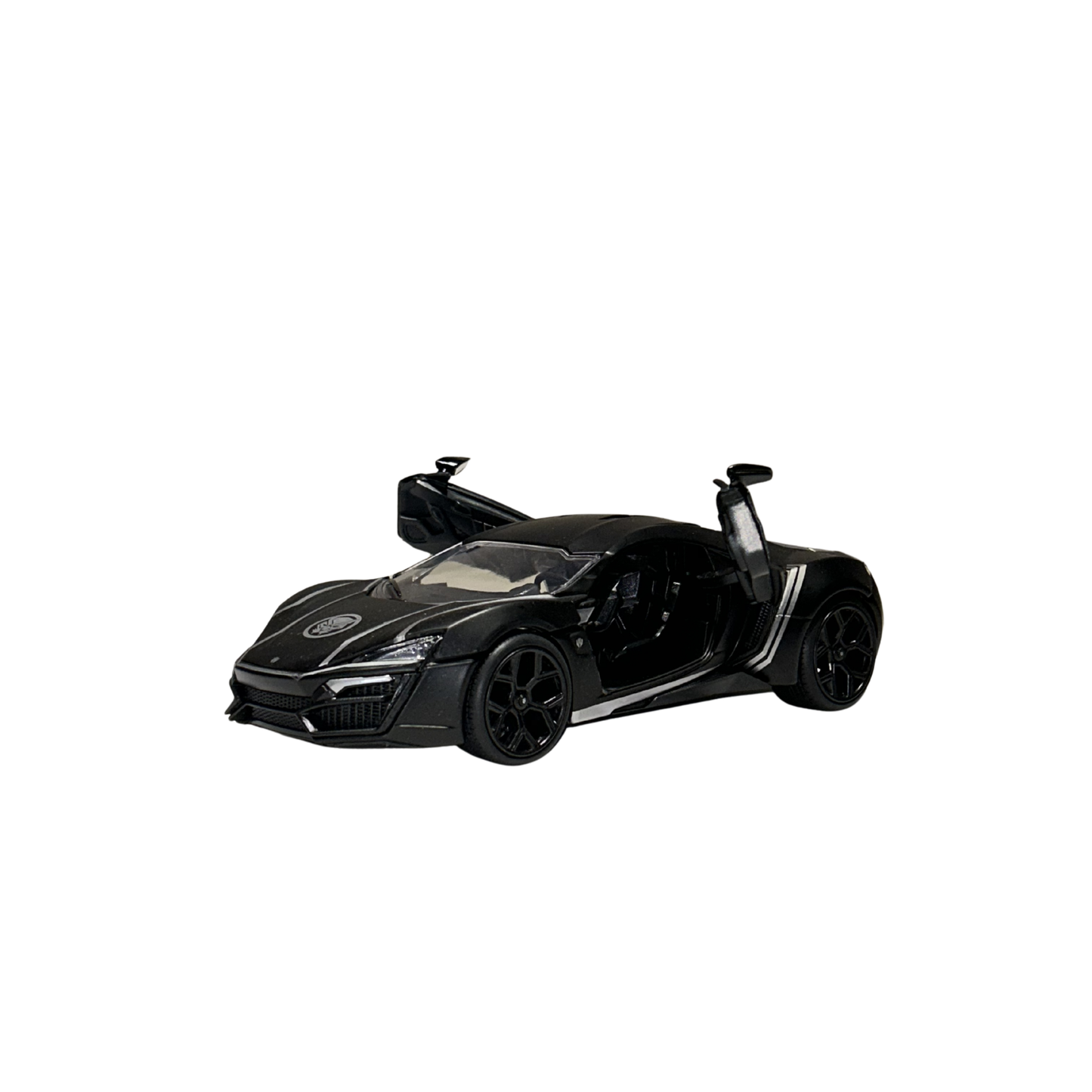 Lykan Hypersport Fast & Furious Die-Cast Car Model – Black Supercar Collectible Toy