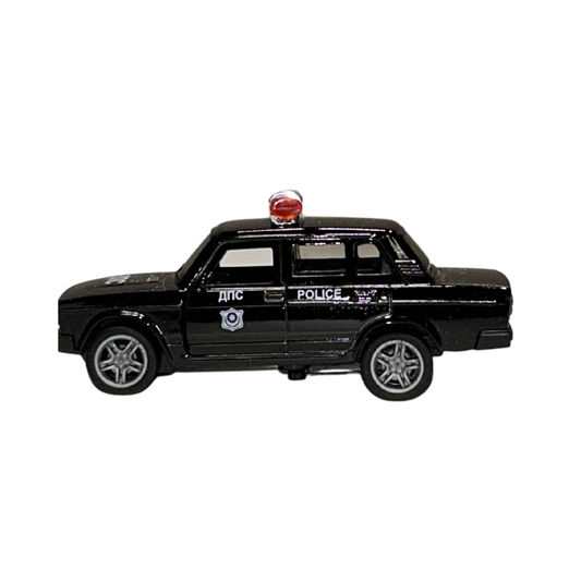 Die-Cast Police Car Toy – Metal Model Vehicle for Kids | 1:32 Scale