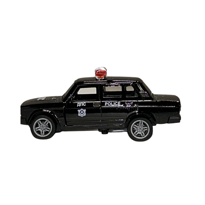 Die-Cast Police Car Toy – Metal Model Vehicle for Kids | 1:32 Scale