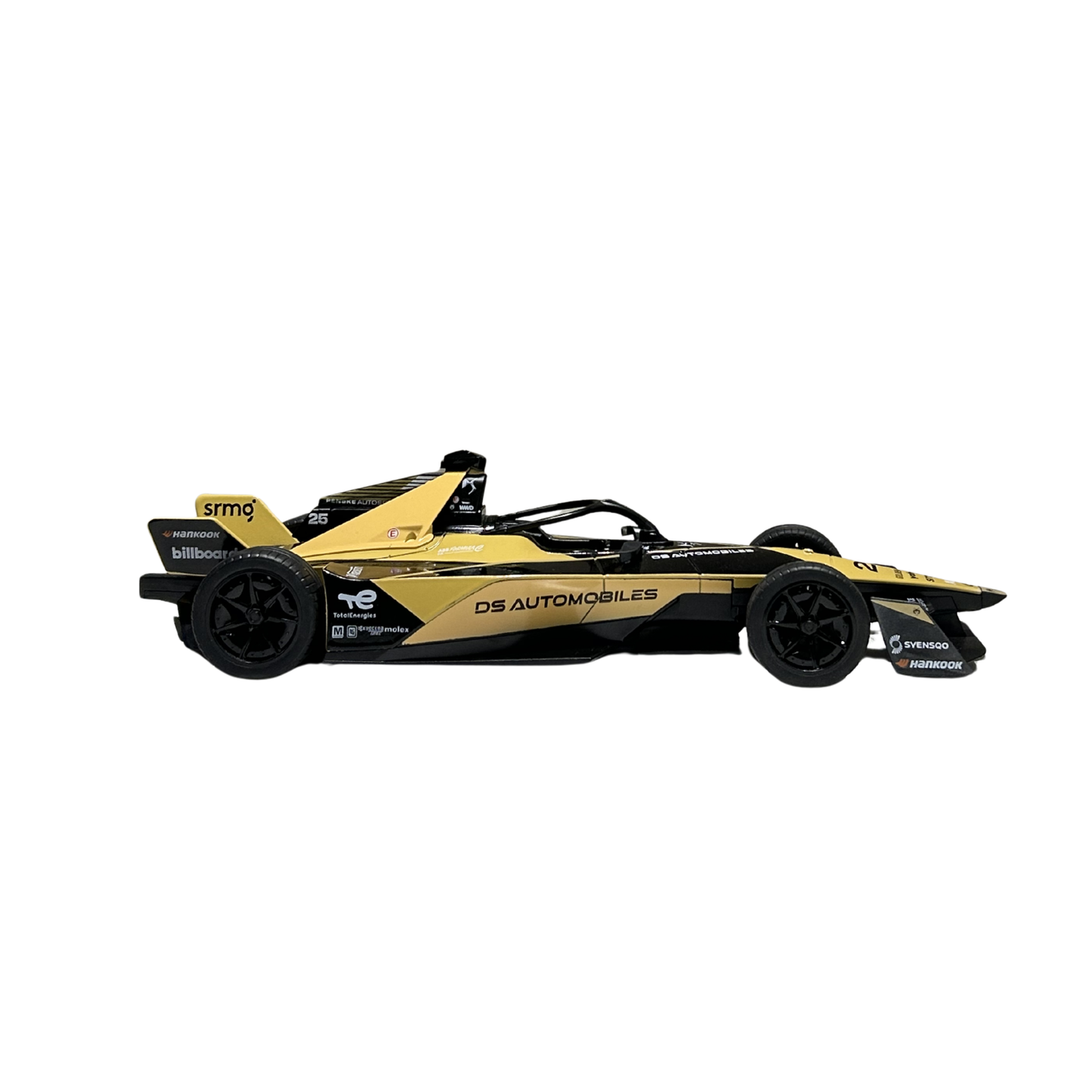 ABB Formula E Gen3 DS Automobiles Race Car 1:18 Scale Die-Cast Model – Official Licensed Collectible