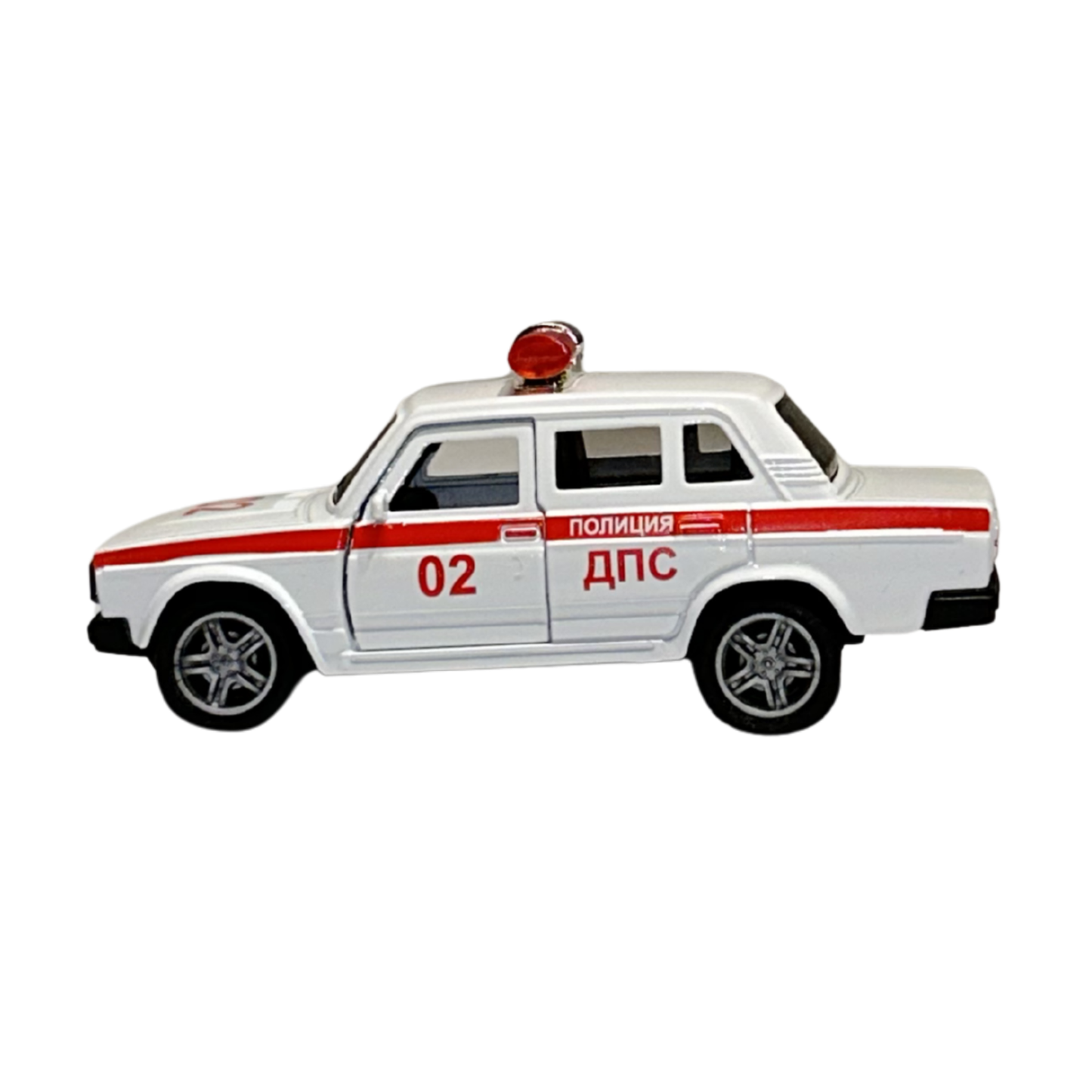 Police Patrol Die-Cast Toy Car – 1:32 Scale Collectible Model Vehicle