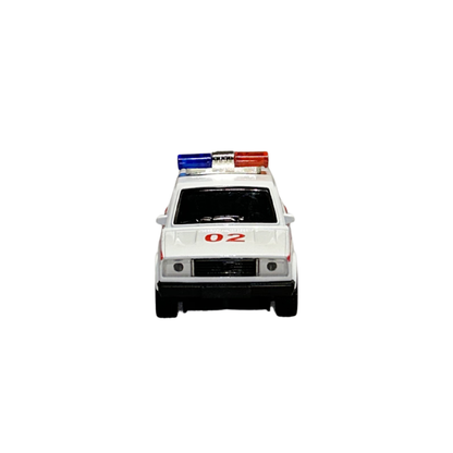 Police Patrol Die-Cast Toy Car – 1:32 Scale Collectible Model Vehicle