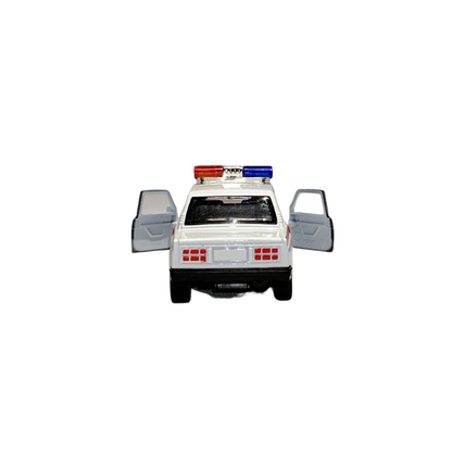 Police Patrol Die-Cast Toy Car – 1:32 Scale Collectible Model Vehicle