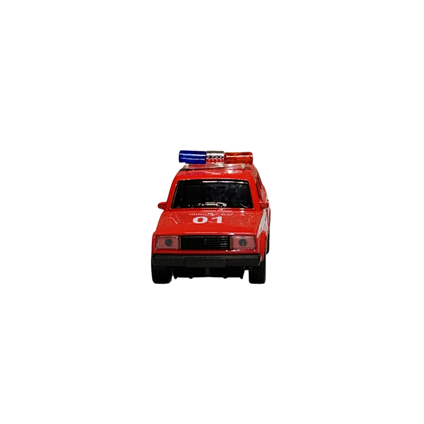 Red Emergency Response Die-Cast Toy Car – 1:32 Scale Model Vehicle for Kids & Collectors