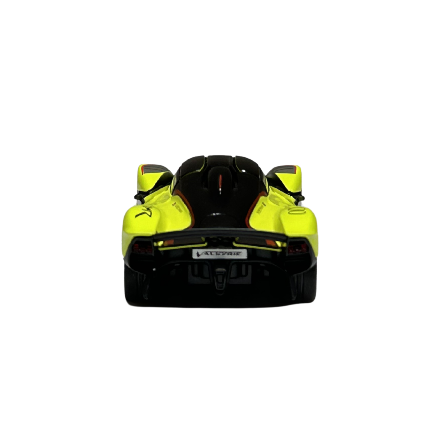 Aston Martin Valkyrie AMR Pro Lime Diecast Car Model with Display Case – Official Licensed Collectible | 1:32 Scale