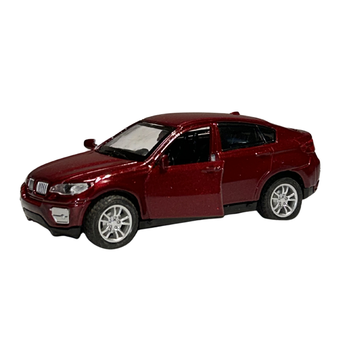 Luxury SUV Die-Cast Car Model – Red Alloy Vehicle Collectible Toy Car