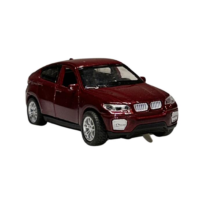Luxury SUV Die-Cast Car Model – Red Alloy Vehicle Collectible Toy Car