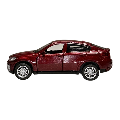 Luxury SUV Die-Cast Car Model – Red Alloy Vehicle Collectible Toy Car