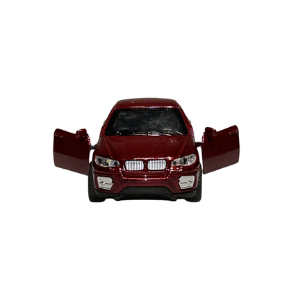 Luxury SUV Die-Cast Car Model – Red Alloy Vehicle Collectible Toy Car