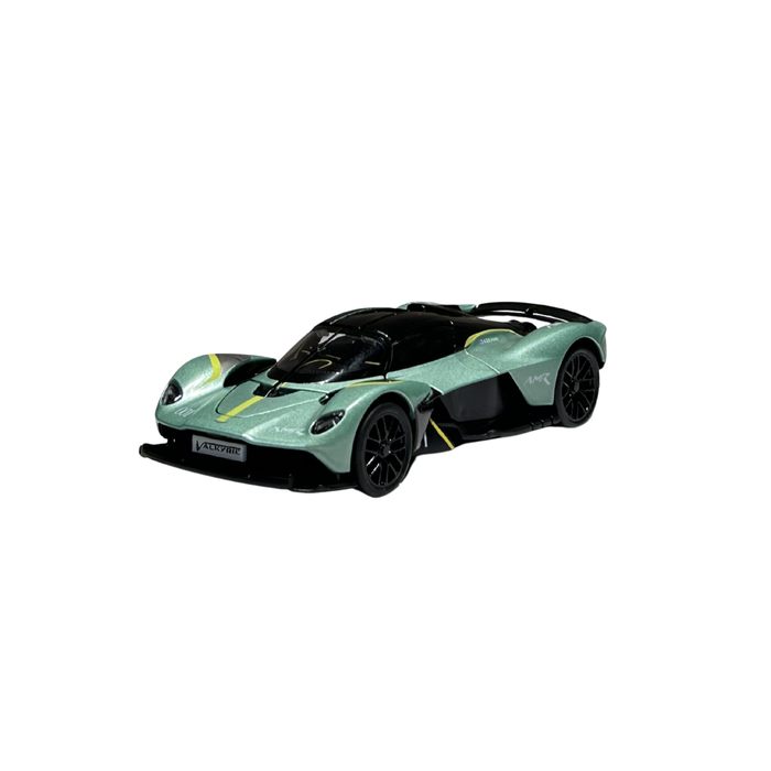 Aston Martin Valkyrie AMR Pro Green Diecast Car Model with Display Case – Official Licensed Collectible | 1:32 Scale