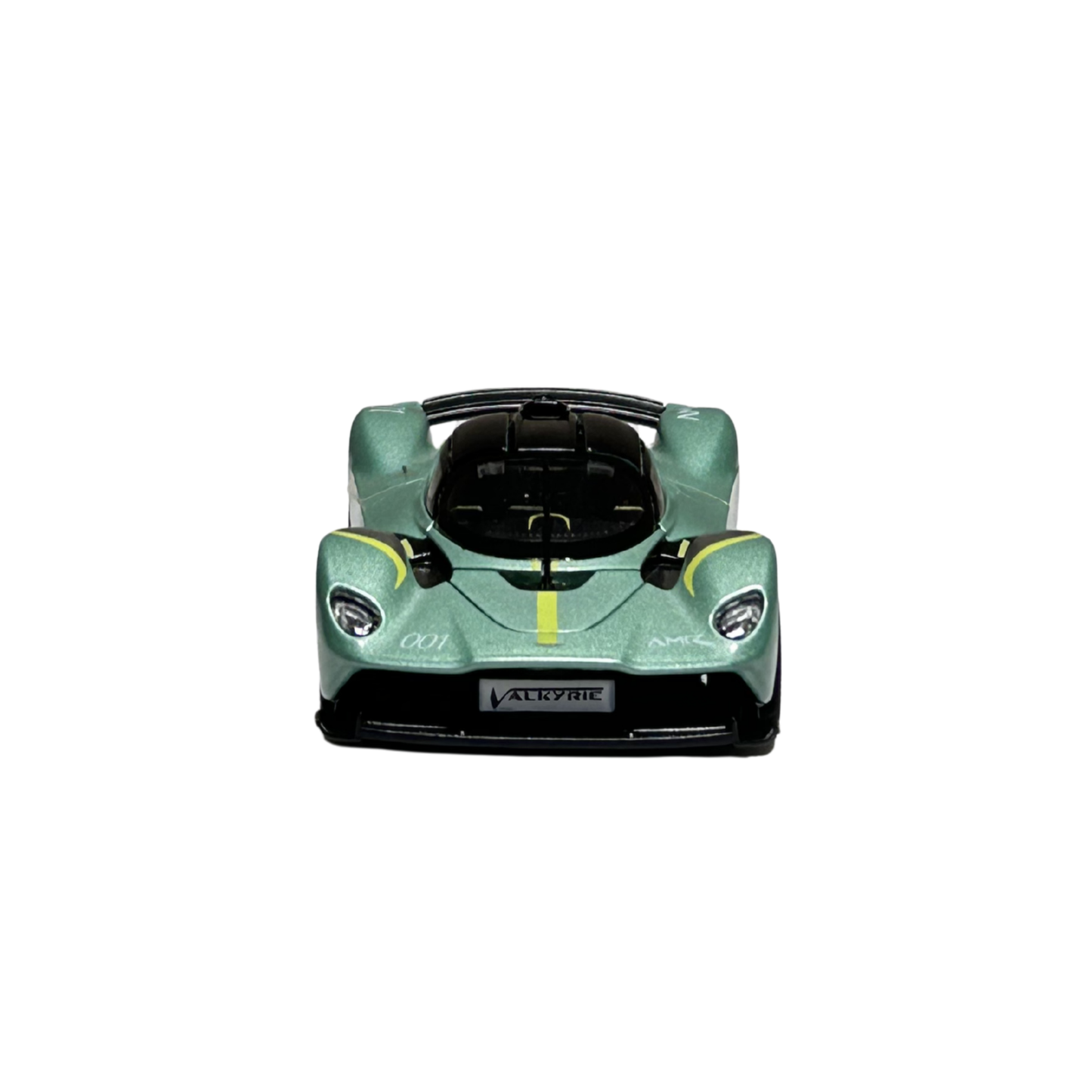 Aston Martin Valkyrie AMR Pro Green Diecast Car Model with Display Case – Official Licensed Collectible | 1:32 Scale