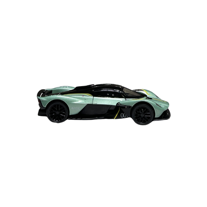 Aston Martin Valkyrie AMR Pro Green Diecast Car Model with Display Case – Official Licensed Collectible | 1:32 Scale