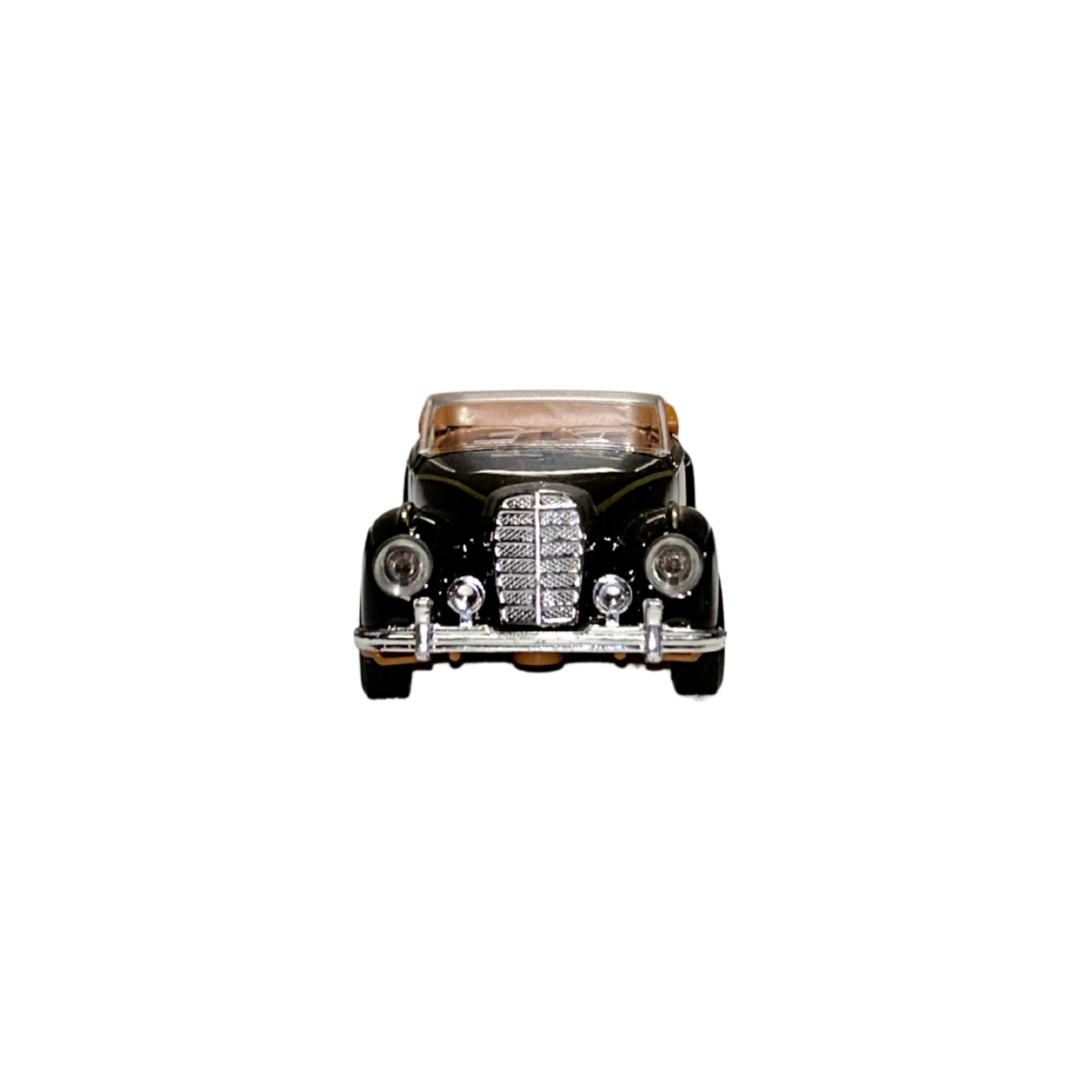 Classic Convertible Die-Cast Car Model 1:32 Scale – Black Vintage Collectible Car