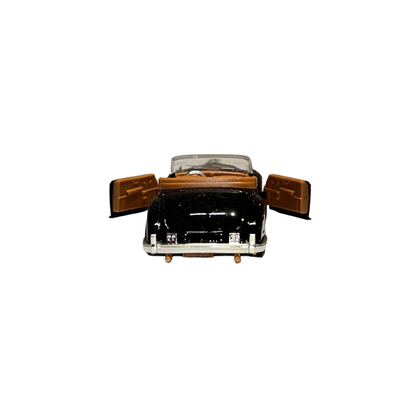 Classic Convertible Die-Cast Car Model 1:32 Scale – Black Vintage Collectible Car