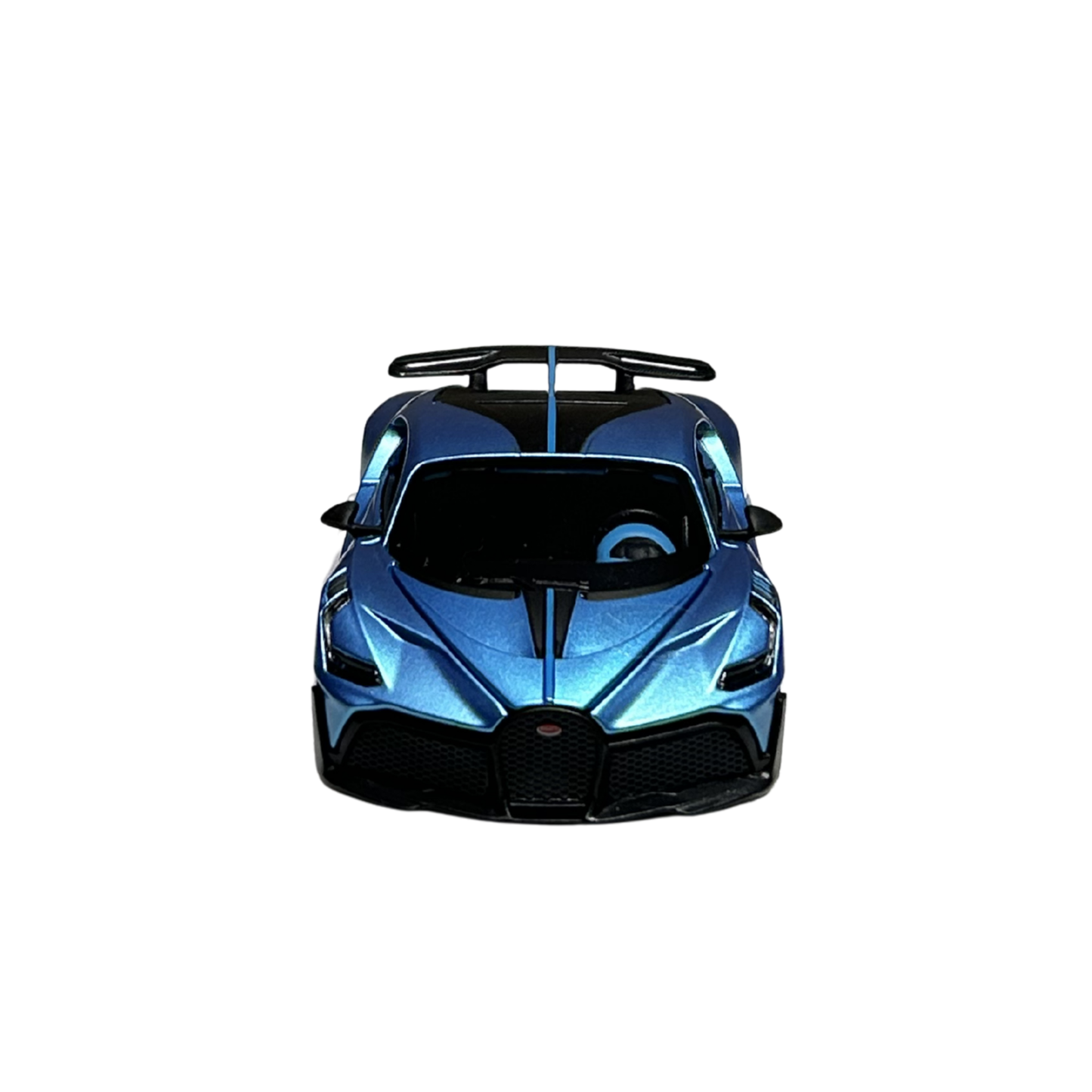 Bugatti Divo Blue Diecast Car Model with Display Case – 1:32 Scale Official Licensed Collectible