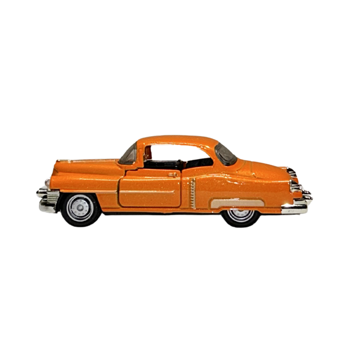 Orange Vintage Coupe Die-Cast Car Model 1:32 Scale for Kids & Collectors