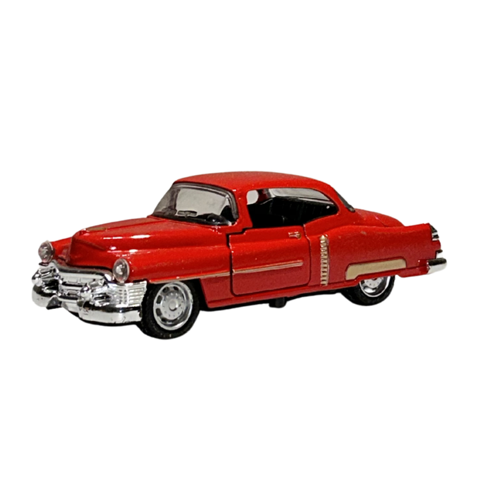 Red Classic Convertible Die-Cast Car Model 1:32 Scale for Kids & Collectors