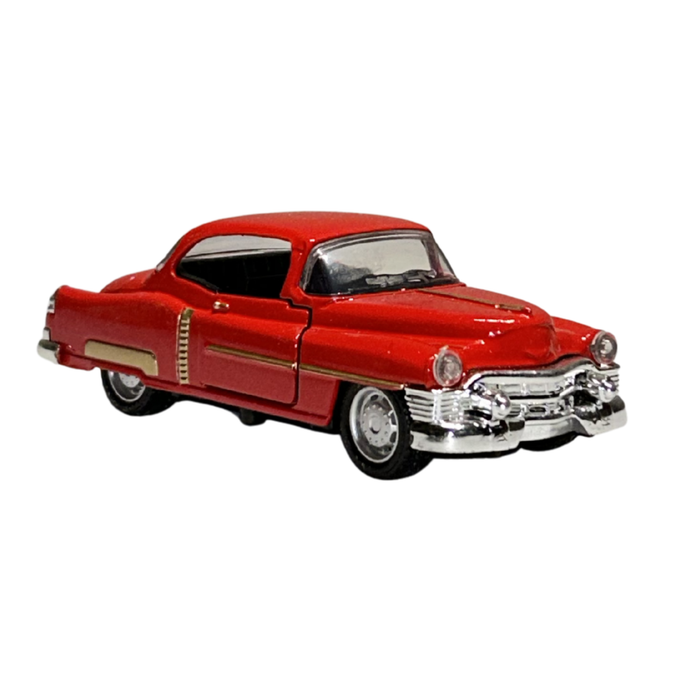 Red Classic Convertible Die-Cast Car Model 1:32 Scale for Kids & Collectors