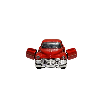 Red Classic Convertible Die-Cast Car Model 1:32 Scale for Kids & Collectors