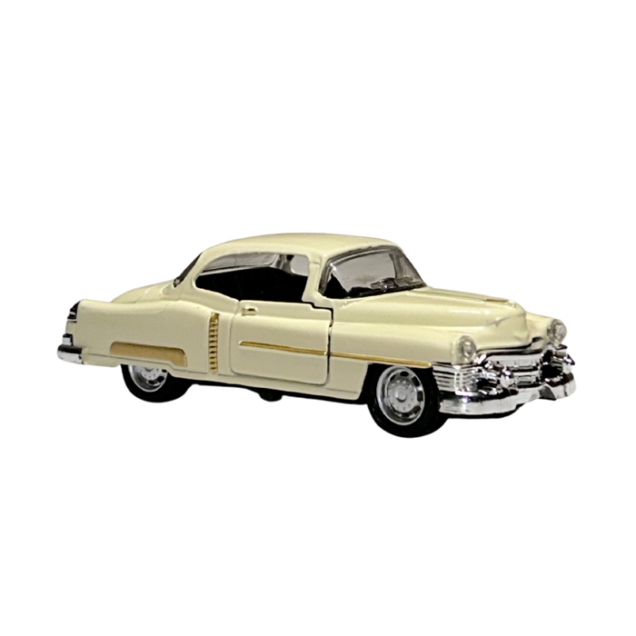 Vintage Classic Coupe Die-Cast Metal Toy Car – 1:32 Scale Collectible Model