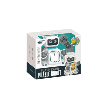 Flash Card Puzzle Robot (72 Cards / 144 Kinds of Content) - Le Neng Toys Edition