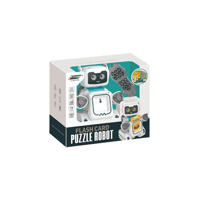 Flash Card Puzzle Robot (72 Cards / 144 Kinds of Content) - Le Neng Toys Edition